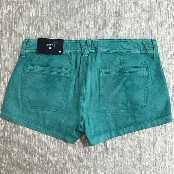 American Eagle Outfitters Blue Jean Shorts Casual Denim - Picture 2 of 6